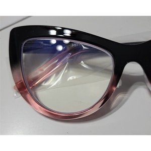 EyeKepper Black Pink 1.5 Cat Eye Thick Reading Nerd Glasses 113258